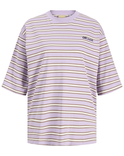 JJXX - JXRhea T-Shirt - Purple Rose/ Brown Lent